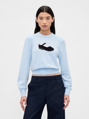 GAP � SANDY LIANG CASHSOFT CROP SWEATER - Pullover - harbor blue