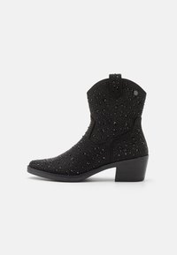 Bottines de cowboy / motard - black
