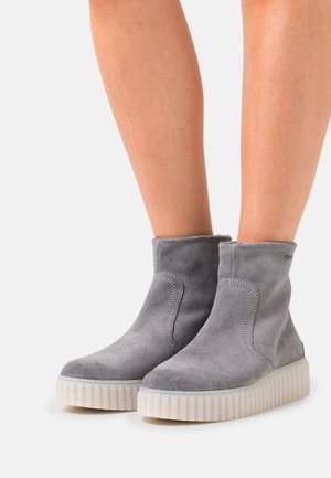 BIANCA - Stivaletti con plateau - grey