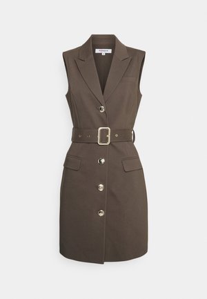 Etui-jurk - khaki