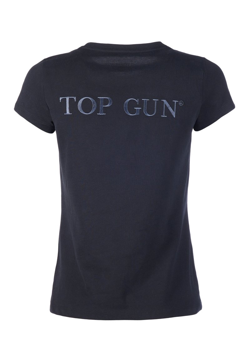TOP GUN Printtipaita - black
