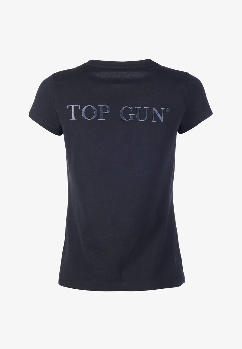 TOP GUN Printtipaita - black