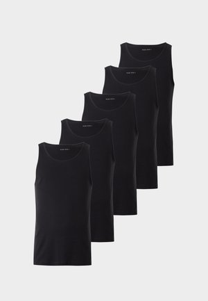 Pier One, 5 PACK - Hemd - black