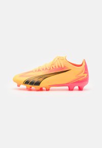 Puma - ULTRA MATCH FG/AG - Football boots artificial grass - sun stream/black/sunset glow Thumbnail Image 1