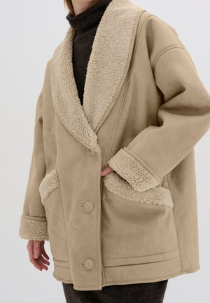 Manteau court - beige