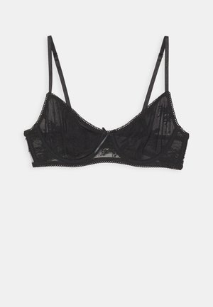 CHERRY BLOSSOM UNDERWIRE BRA - Underwired bra - black