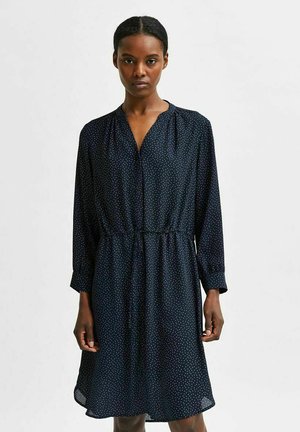 SLFDAMINA DRESS - Shirt dress - dark sapphire