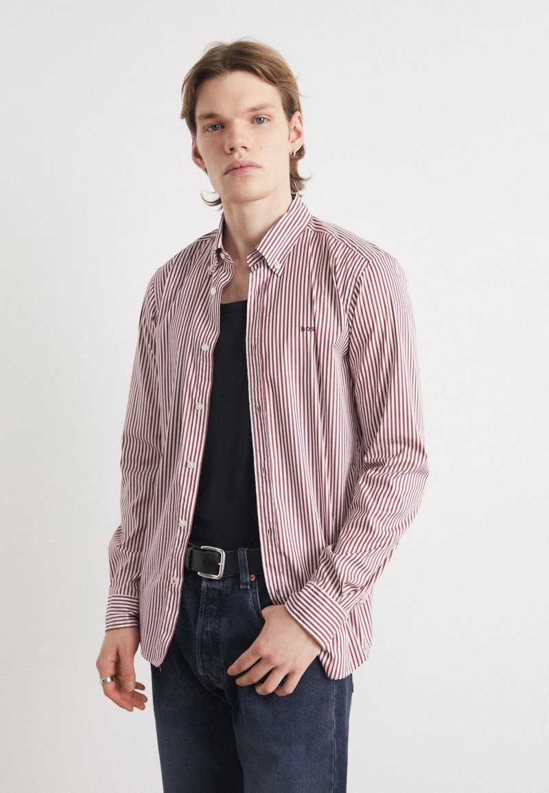 BOSS ROAN - Camisa - dark red