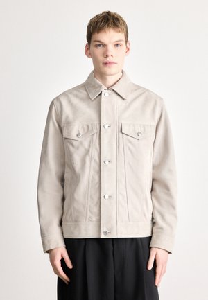 JOHOT - Leren jas - open grey