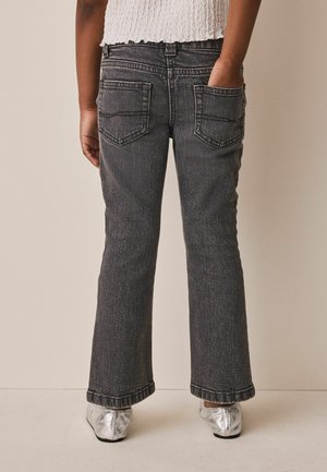Next, FLARED JEANS - Bootcut-teksad - charcoal grey diamante
