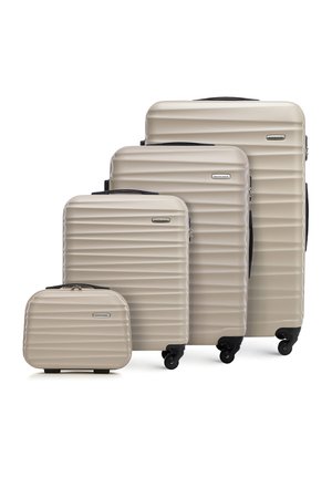 LUGGAGE SET WITH WASH BAG FROM ABS - Kofferset - beige