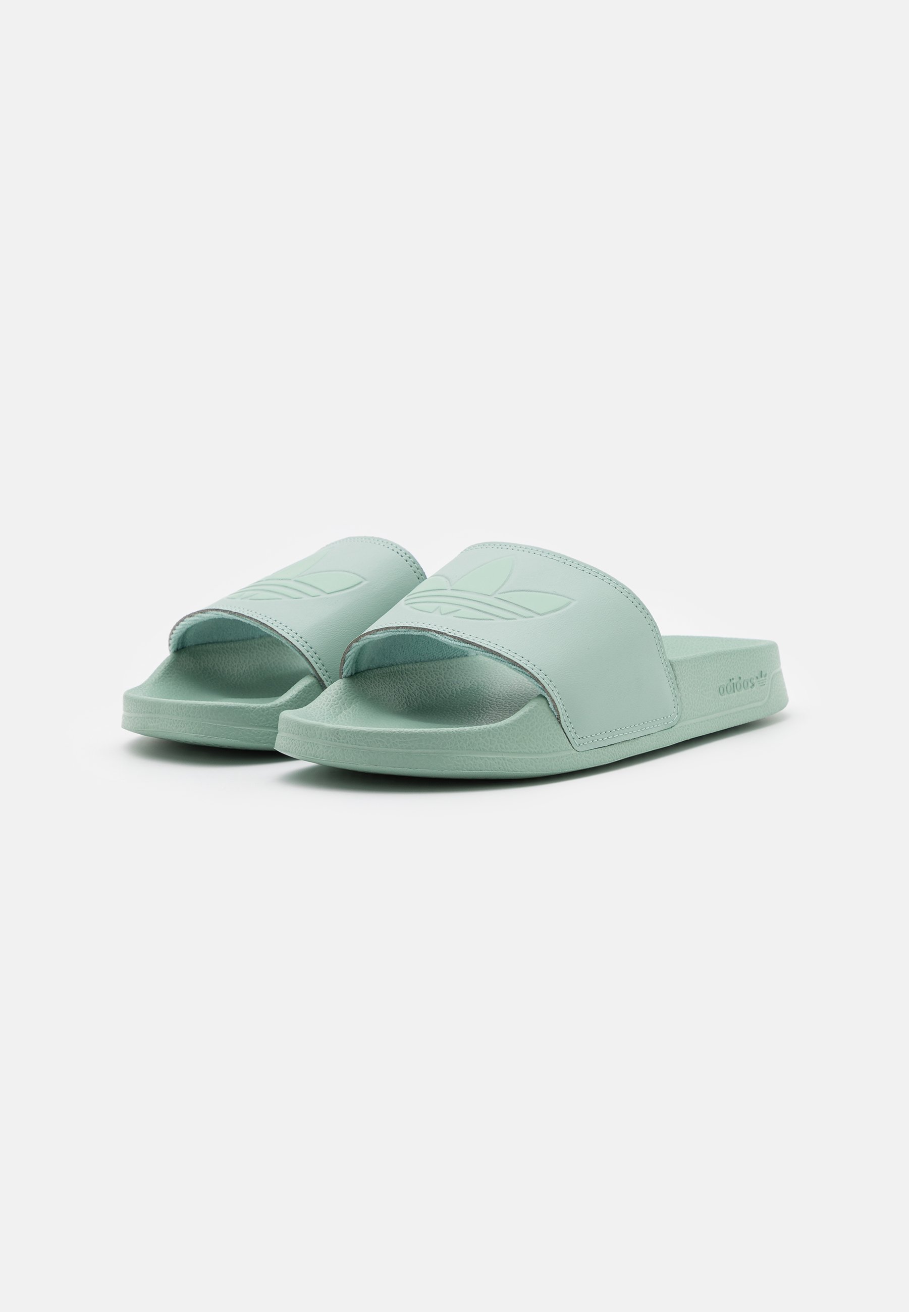 adilette hazy green