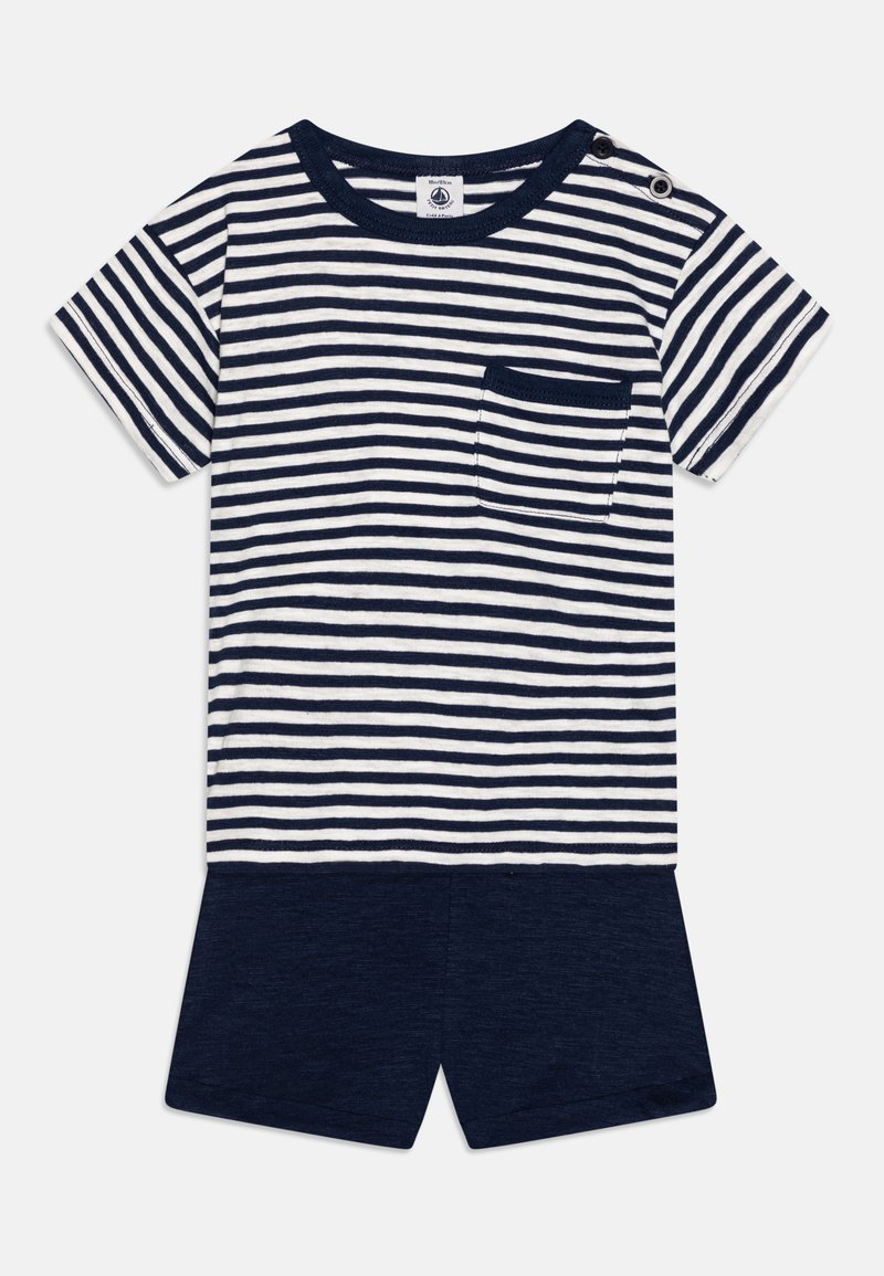 Ensemble Bébé Petit Bateau : T-shirt + Pantalon 3 Mois + Veste TAO Offerte - Occasion TB