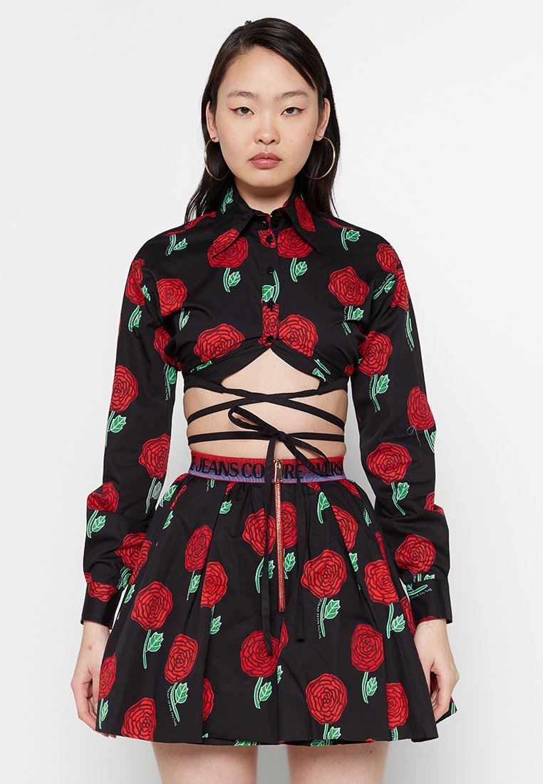 Versace Jeans Couture Blouse zwart Versace Jeans Couture Blouse zwart