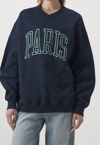 Hollister Co. Sweatshirt - dark blue