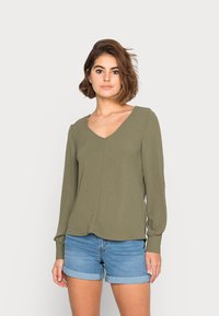ONLY ONLMETTE UMA - Camisola de manga comprida - kalamata