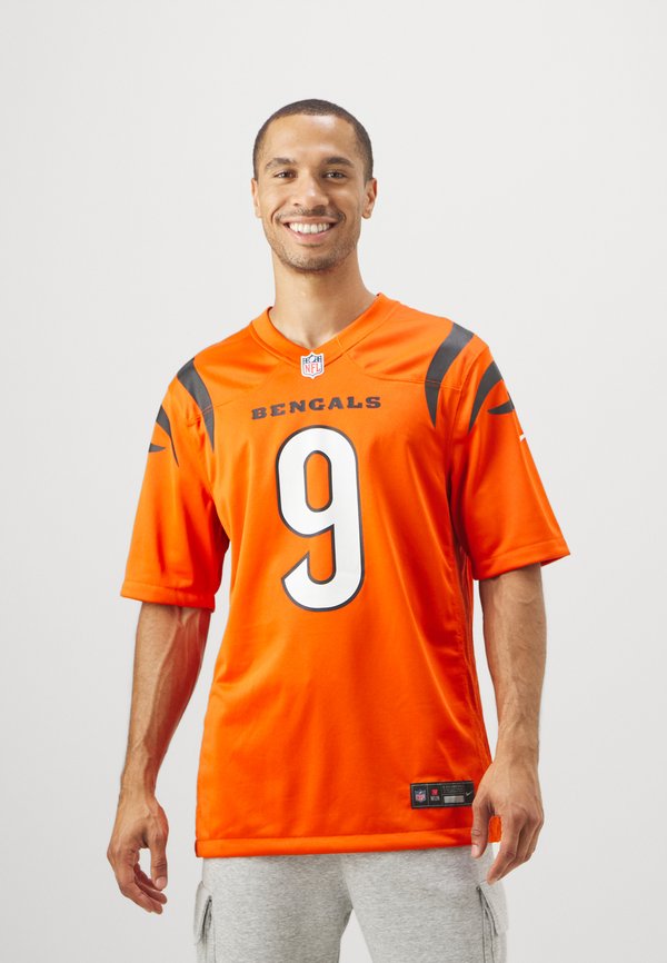 NFL JOE BURROW 9 CINCINNATI BENGALS  - Club wear - university orange