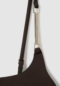 Reiss IMOGEN CHAIN DETAIL - Badpak - chocolate