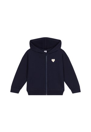 Felpa con zip - dark blue