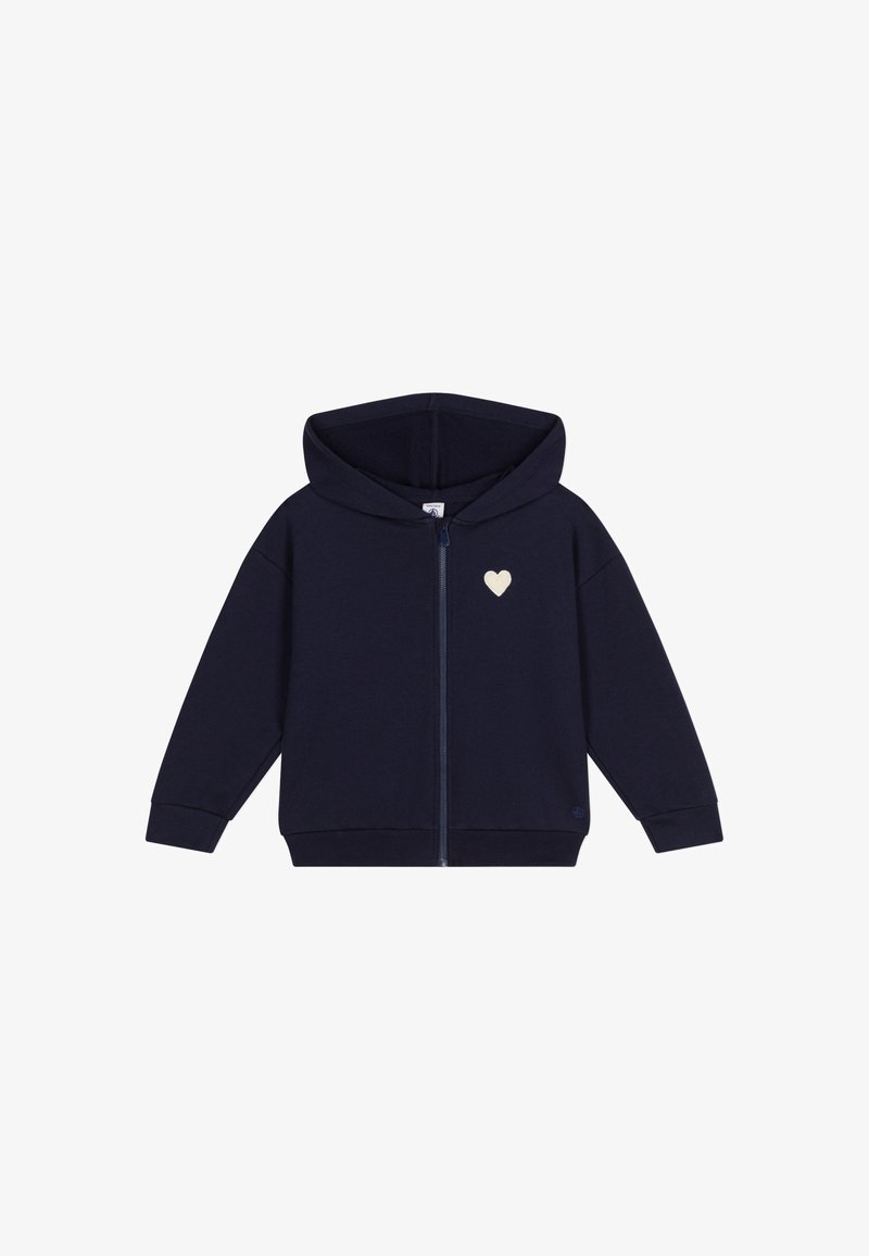 Petit Bateau ZIPPÉ - Mikina na zip - smoking