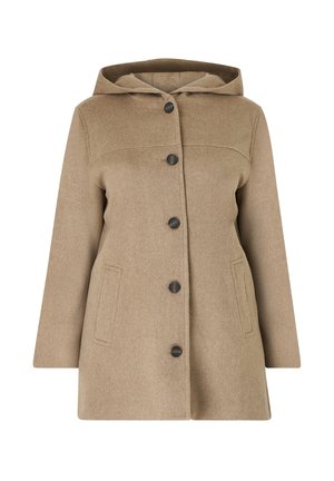 Ellos Plus collection, MANTEL - Short coat - brown
