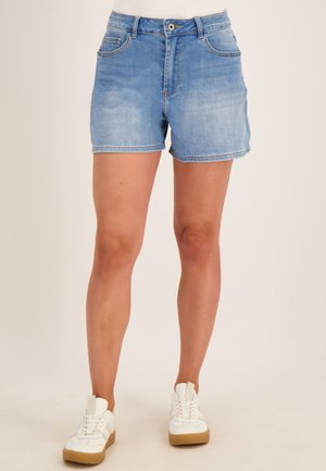 JE M'APPELLE, JE M'APPELLE - DAMES -   SHORT KORTE BROEK - - Jeansshort - blauw