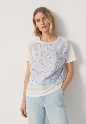 Print T-shirt - blue horizon