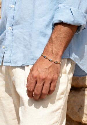 ARKAI, PRISM - Armbånd - gold-coloured blue