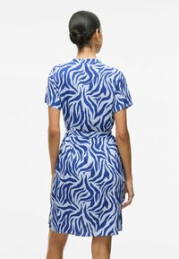VILA KURZ - Abito a camicia - mazarine blue