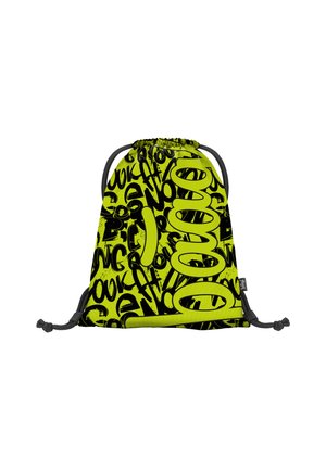 SPORTBEUTEL - TURNBEUTEL - GYMSACK - SPORTTASCHE - TAGESRUCKSACK LIME - Sportbeutel - schwarz