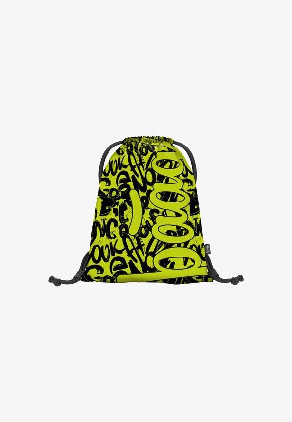 SPORTBEUTEL – TURNBEUTEL – GYMSACK – SPORTTASCHE – TAGESRUCKSACK LIME – Sportbeutel – schwarz