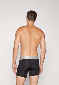 Calvin Klein Underwear BOXER BRIEF 3 PACK CKR STEEL MICRO - Apakšbikses - black/zoni beach/ash
