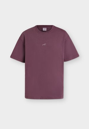 ARKK Copenhagen, BOXY TEE UNISEX - Print T-shirt - vintage red