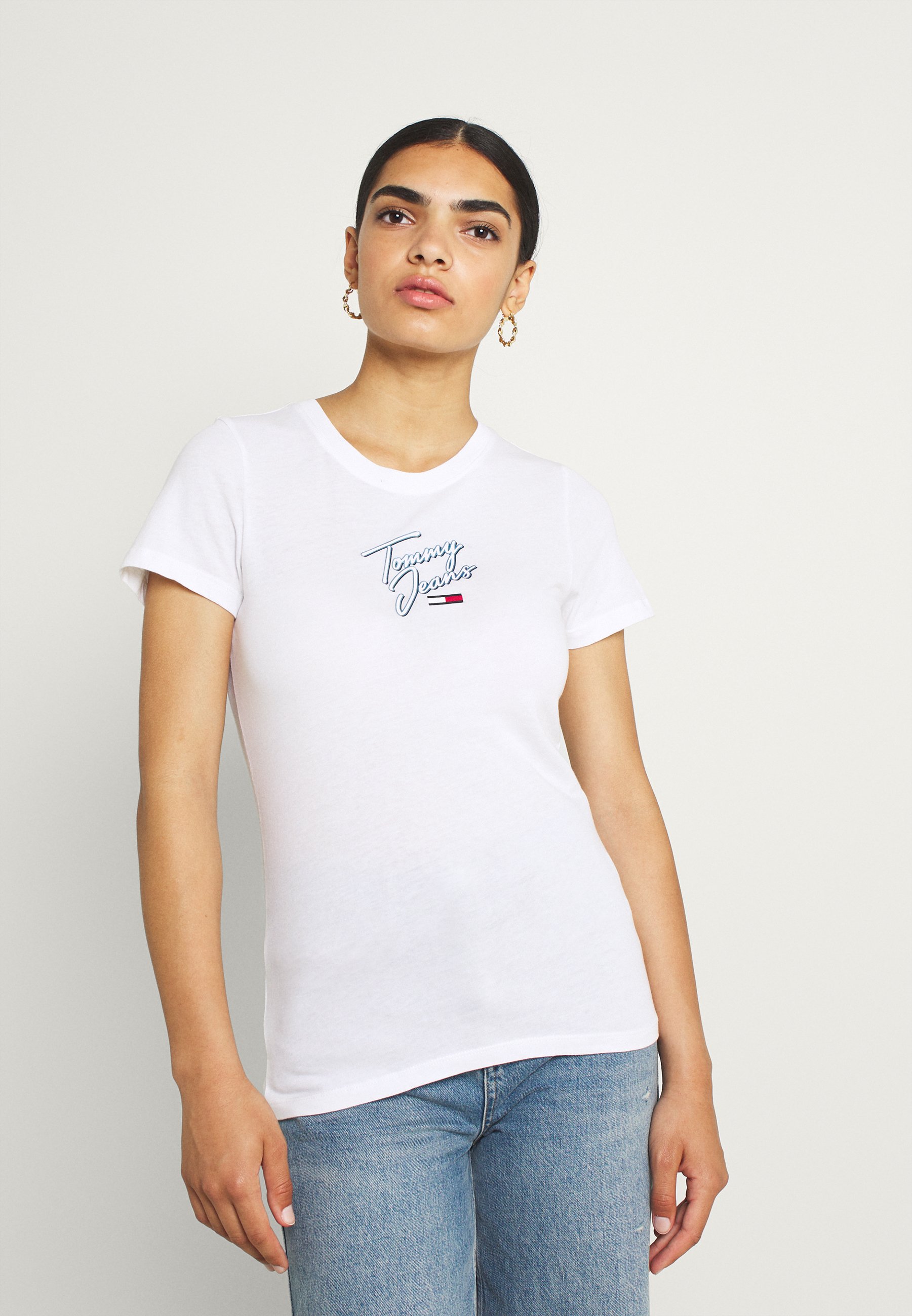 Damen SKINNY SCRIPT TEE - T-Shirt print Damen SKINNY SCRIPT TEE - T-Shirt print