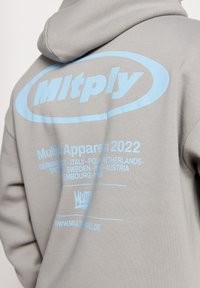 Multiply Apparel Felpa con zip - dark grey