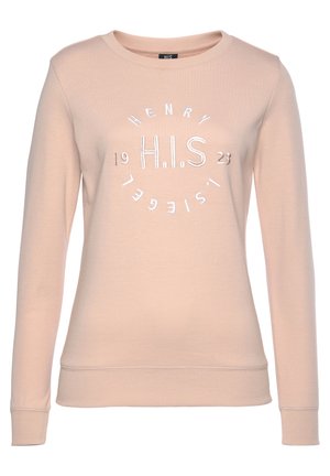 H.I.S Sweatshirt - salmon