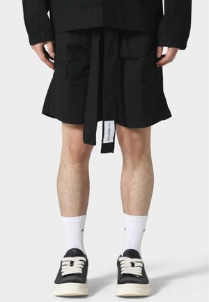 RIP STOP PLEATED - Šortai - black