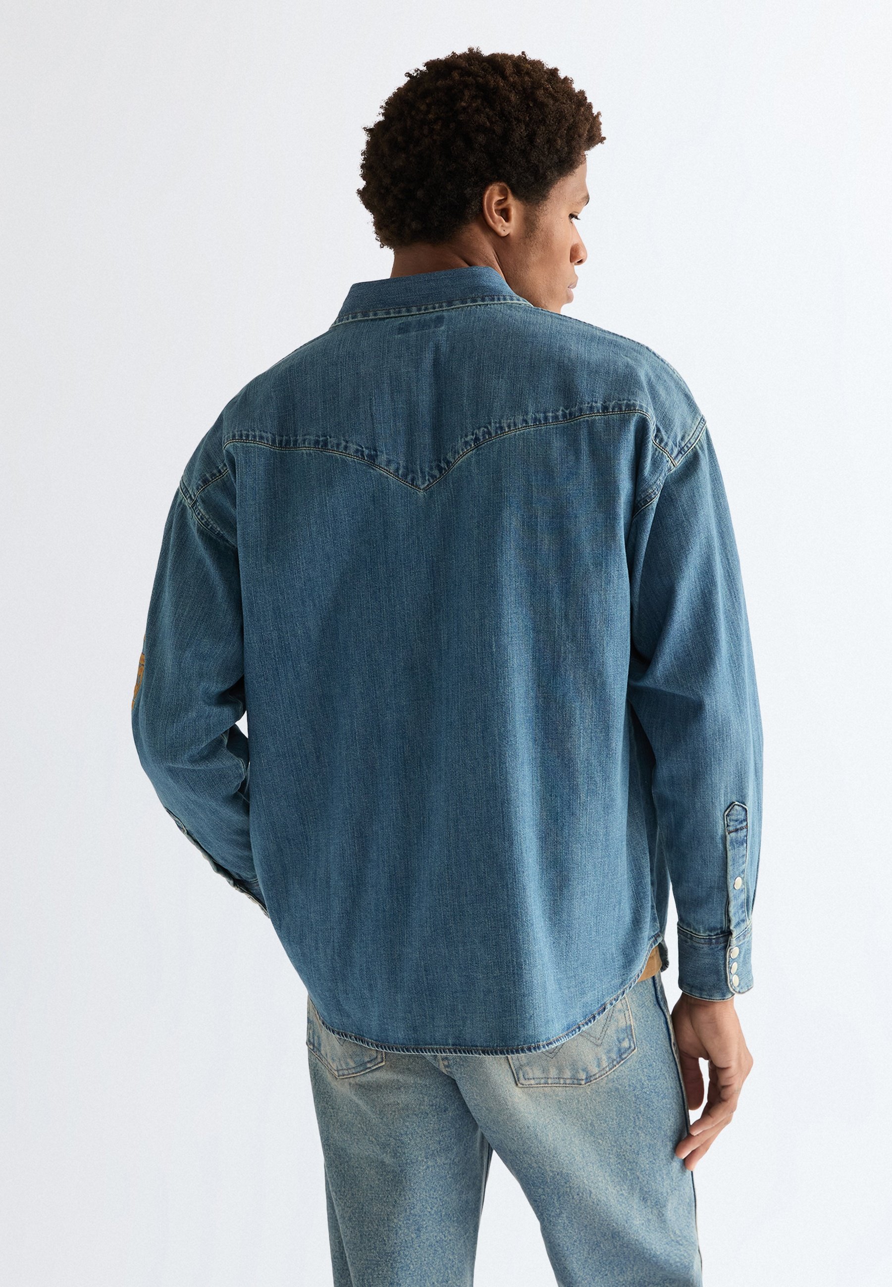 Wrangler WESTERN - Shirt - trail blazer/blue denim - Zalando.ie
