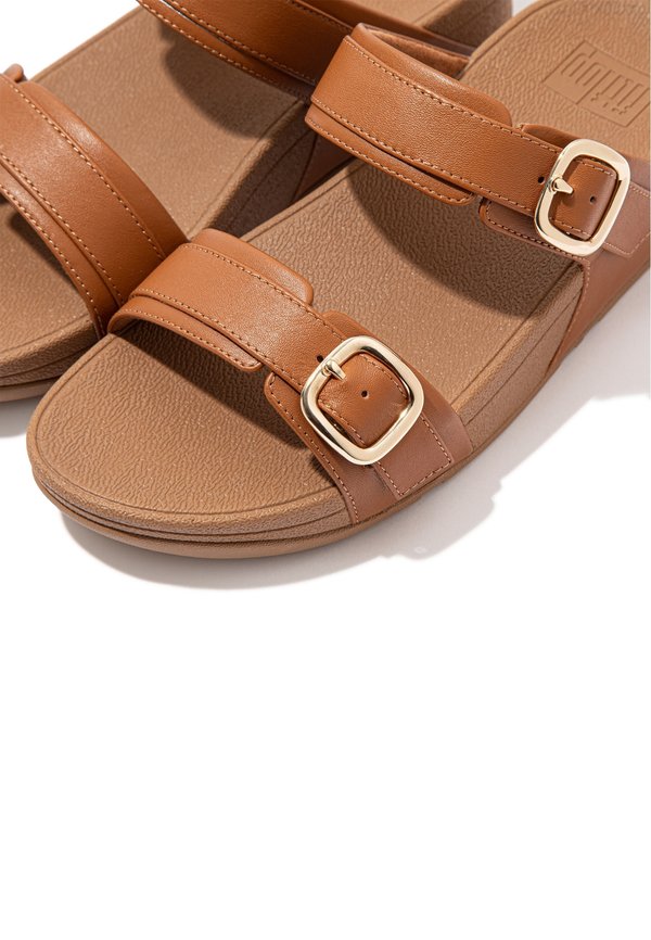 LULU ADJUSTABLE SLIDE - Mules - light tan4