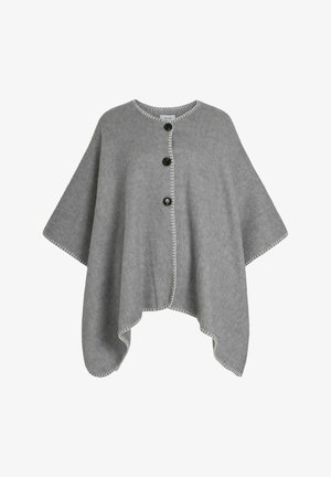 VILA GEKNÖPFTER - Cape - light grey melange