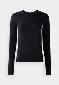 ATHLETE SEAMLESS WORKOUT LONG SLEEVE - Hosszú ujjú felső - black