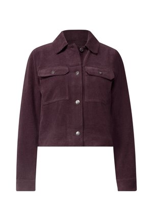 Street One Studio, OVERSHIRT IN UNIFARBE - Veste légère - very berry
