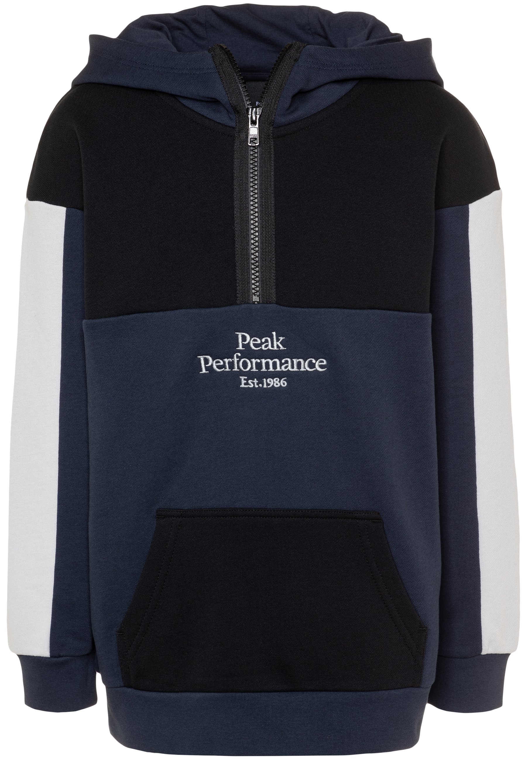 peak performance jr logo hoodie