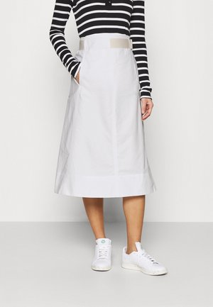 SKIRT - Áčková sukně - cloud white