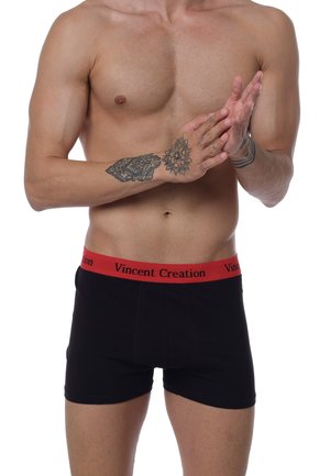 Vincent Creation 12 STÜCK - Trunks - schwarz rot