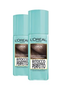 L'Oréal Paris - RITOCCO PERFETTO SPRAY ISTANTANEO CORRETTORE PER RADICI E CAPELLI BIANCHI 75 ML - 2 PACK - Tinte capelli - colore bruno Immagine in miniatura 1