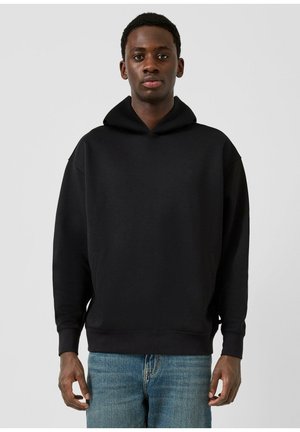 Felpa con cappuccio - schwarz