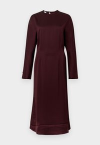BATWING DRESS - Päevakleit - dark burgundy