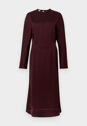 BATWING DRESS - Päevakleit - dark burgundy