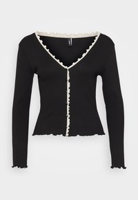 ONLLAILA BUTTON  - Langarmshirt - black/birch